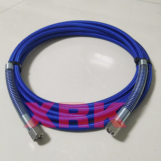 High temperature braided teflon hose